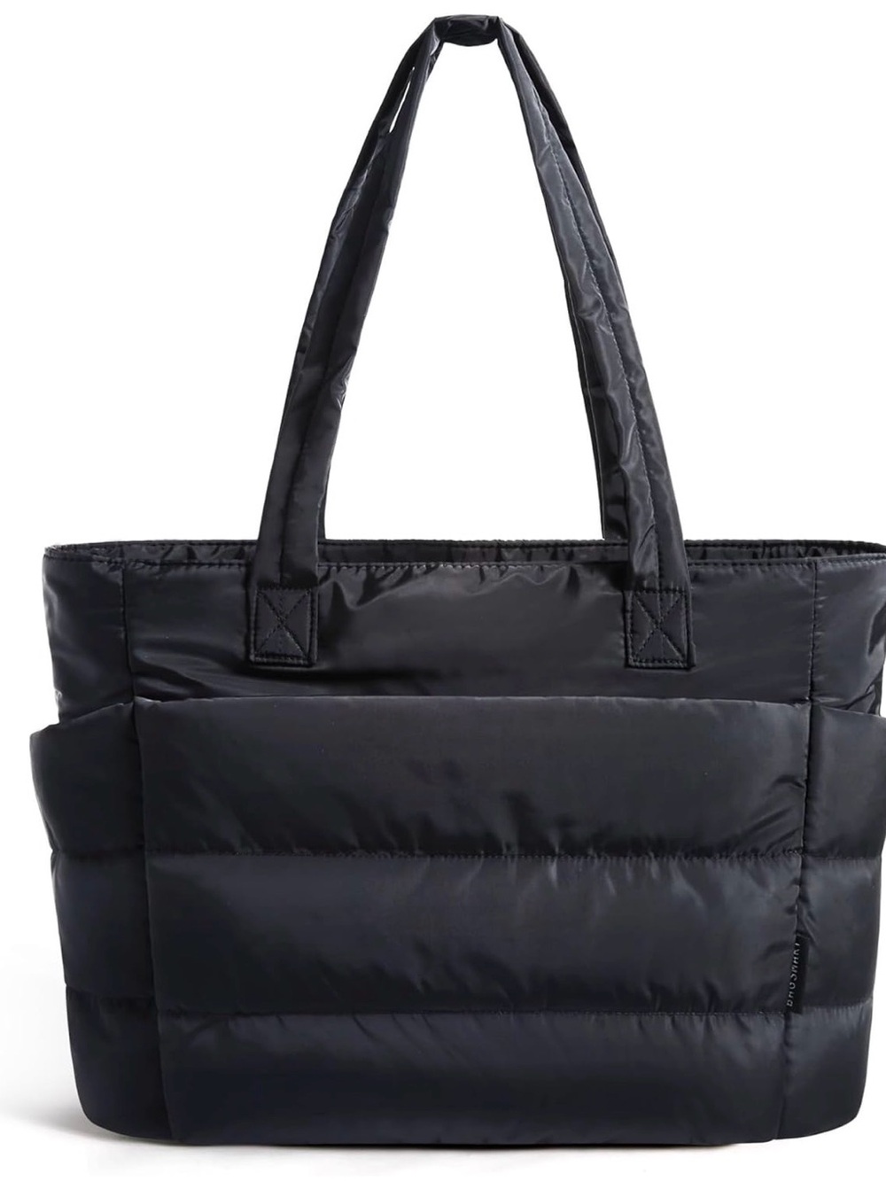 Bagsmart Puffy Tote Bag - Black - Size 20L